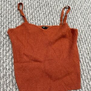 Wild Fable Rust Ribbed Camisole